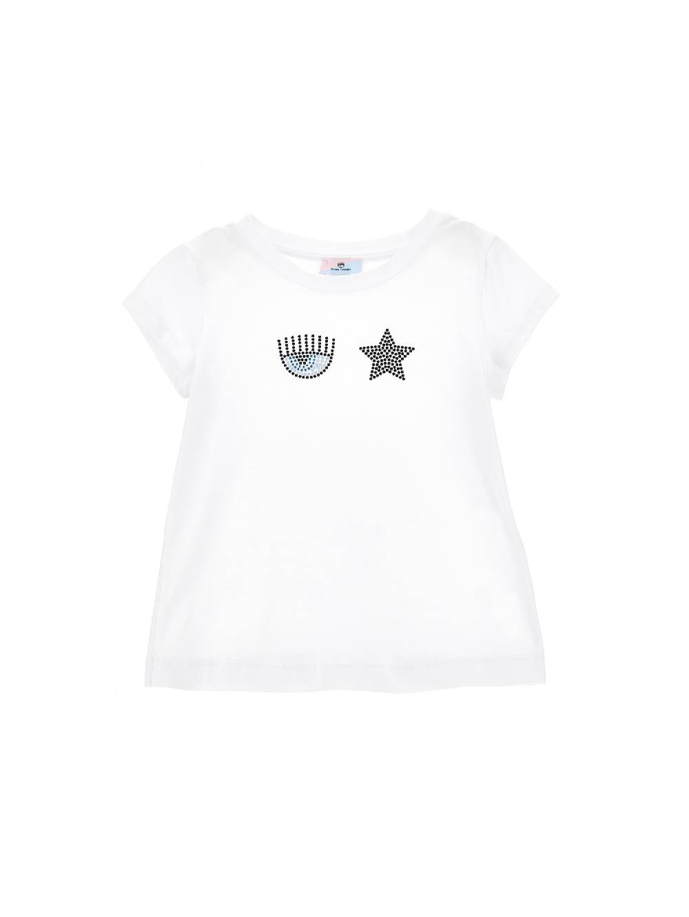 Monnalisa T-shirt ricamo Eyestar