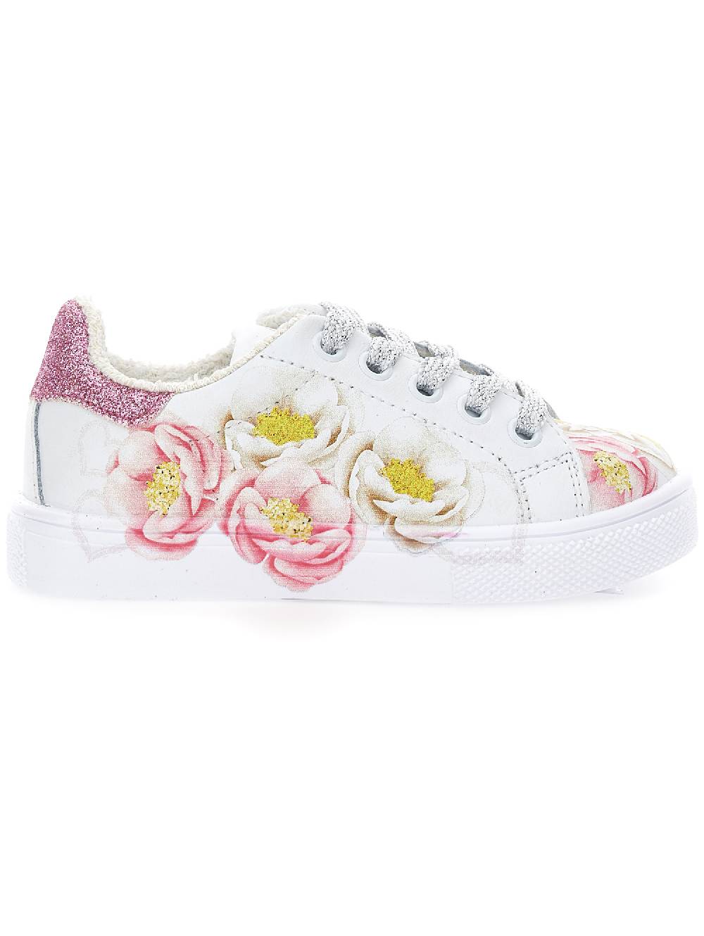 Monnalisa Tennis in bycast stampa anemoni