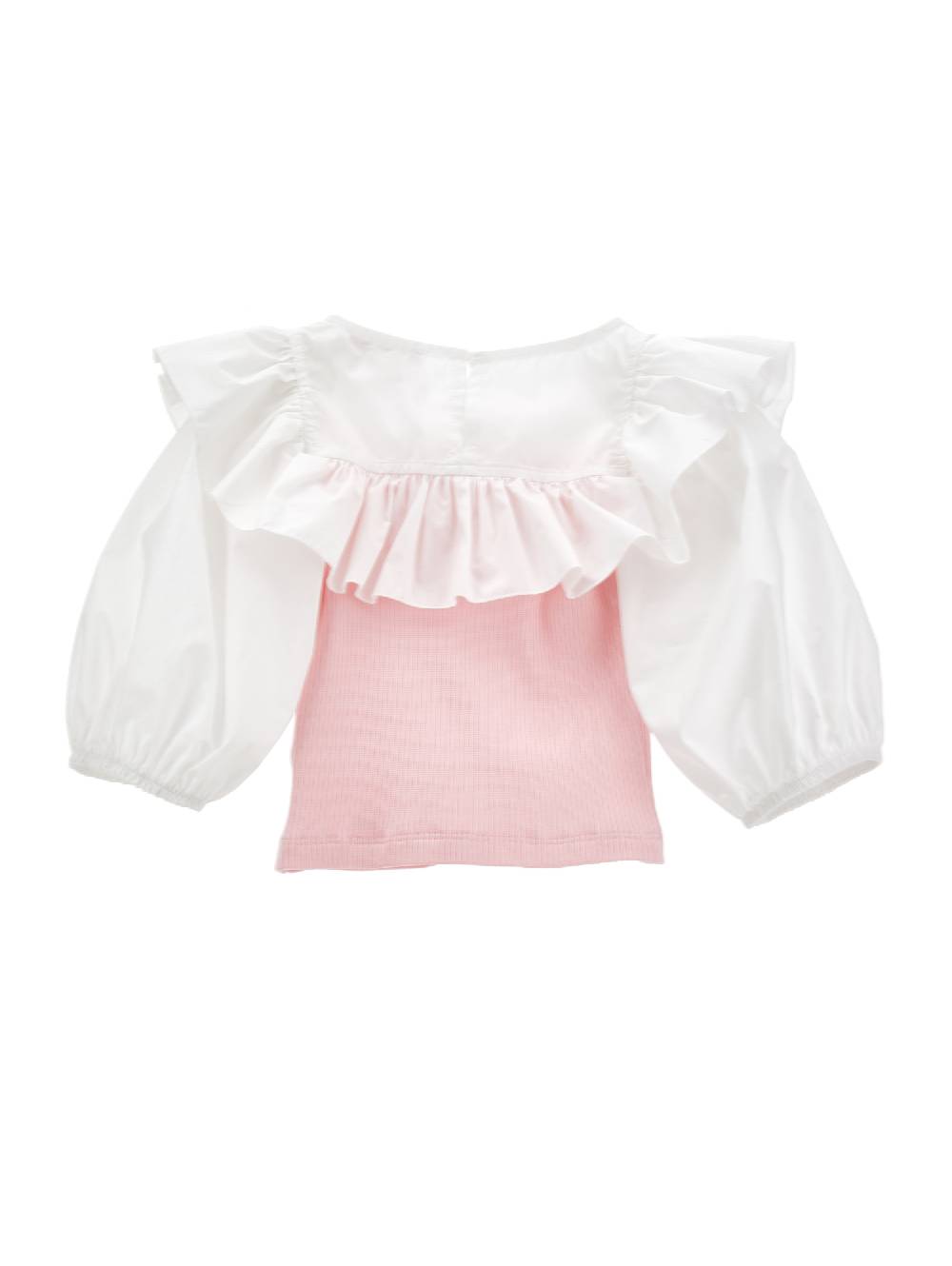 Monnalisa Top Cotone Con Viscosa