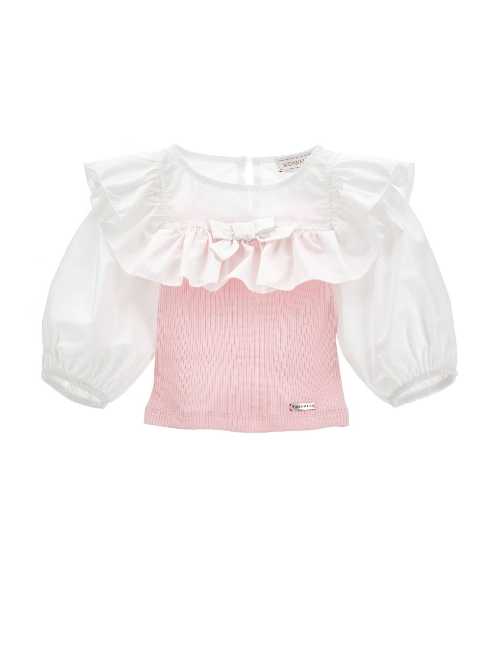 Monnalisa Top cotone con viscosa