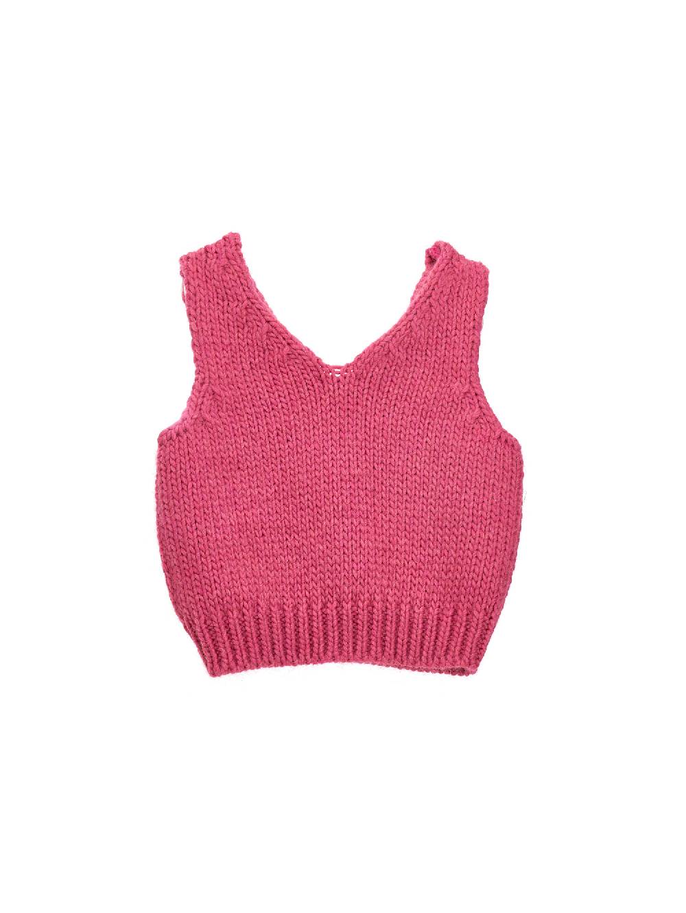 Monnalisa Top In Maglia Stelle