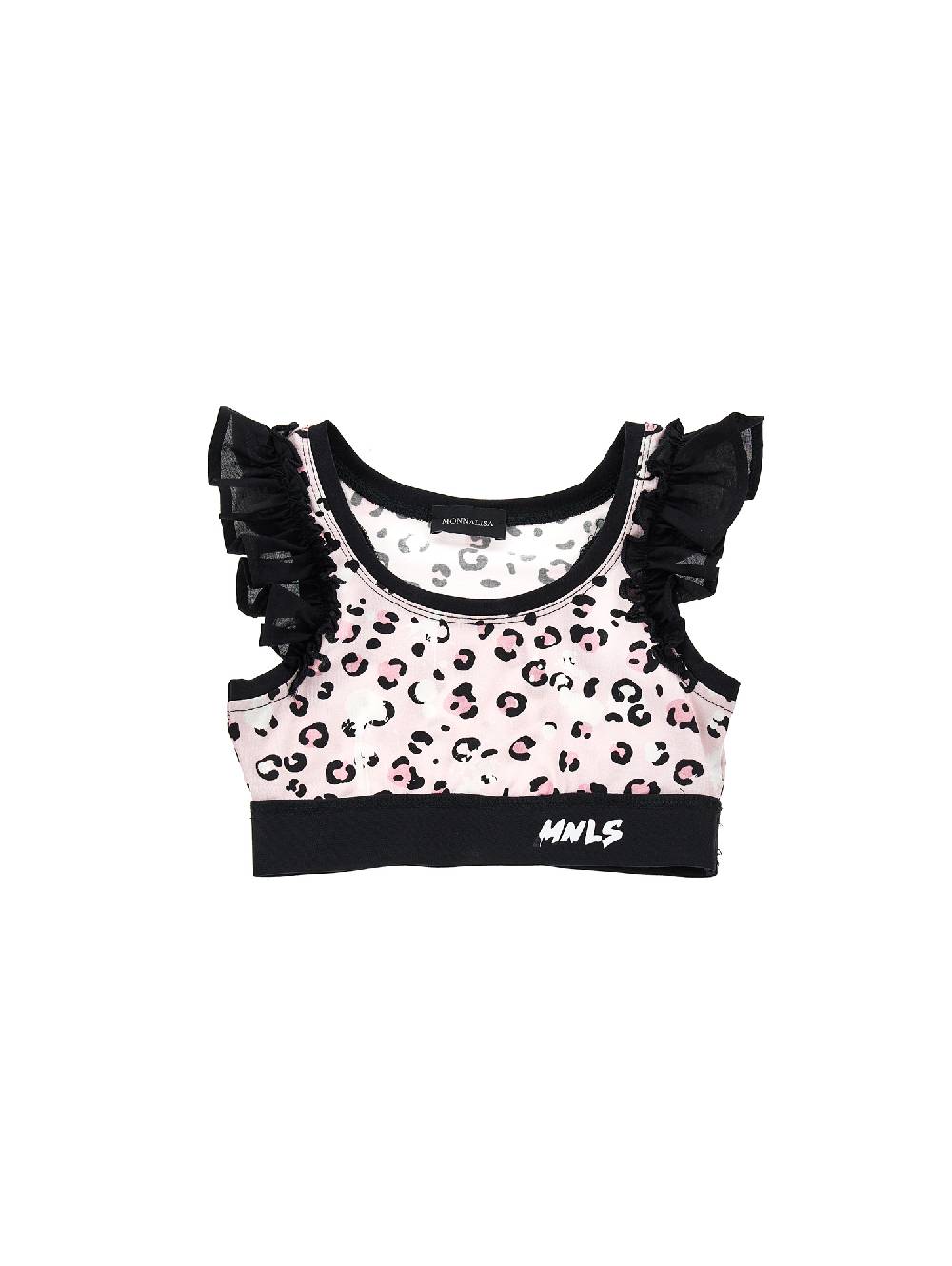 Monnalisa Top jersey modello bra