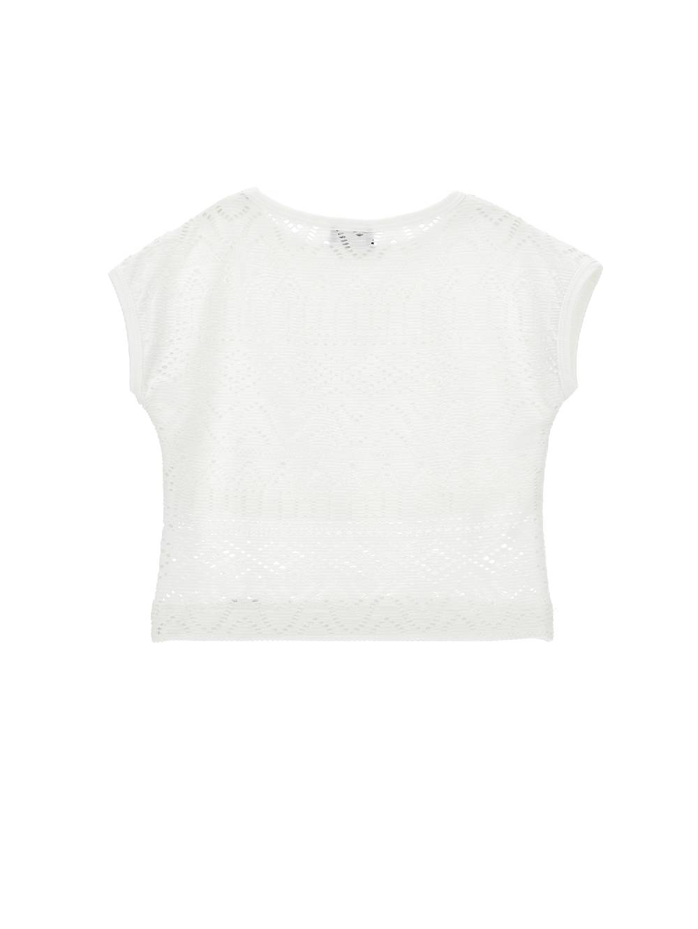 Monnalisa Top Jersey Traforato