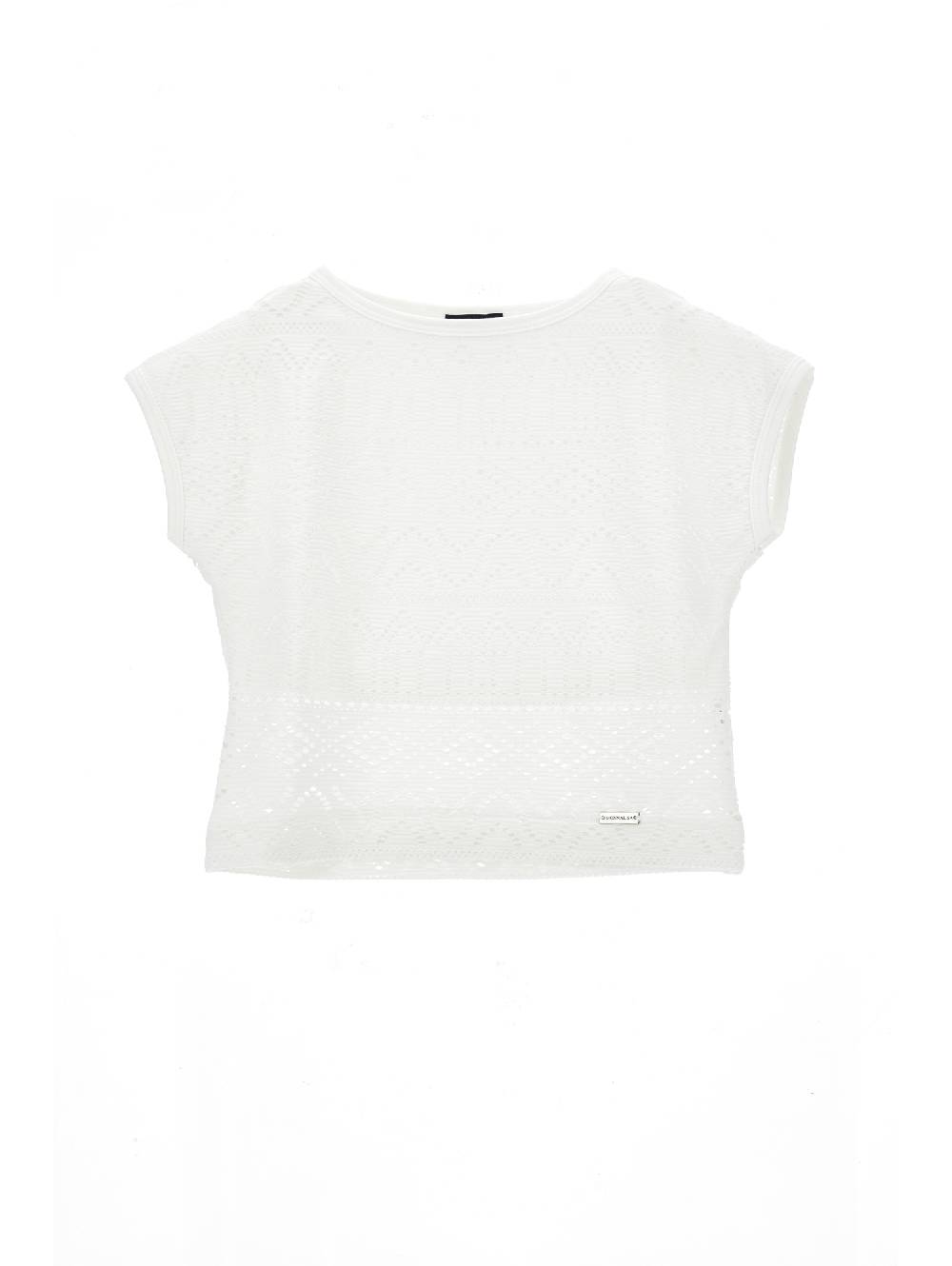 Monnalisa Top jersey traforato