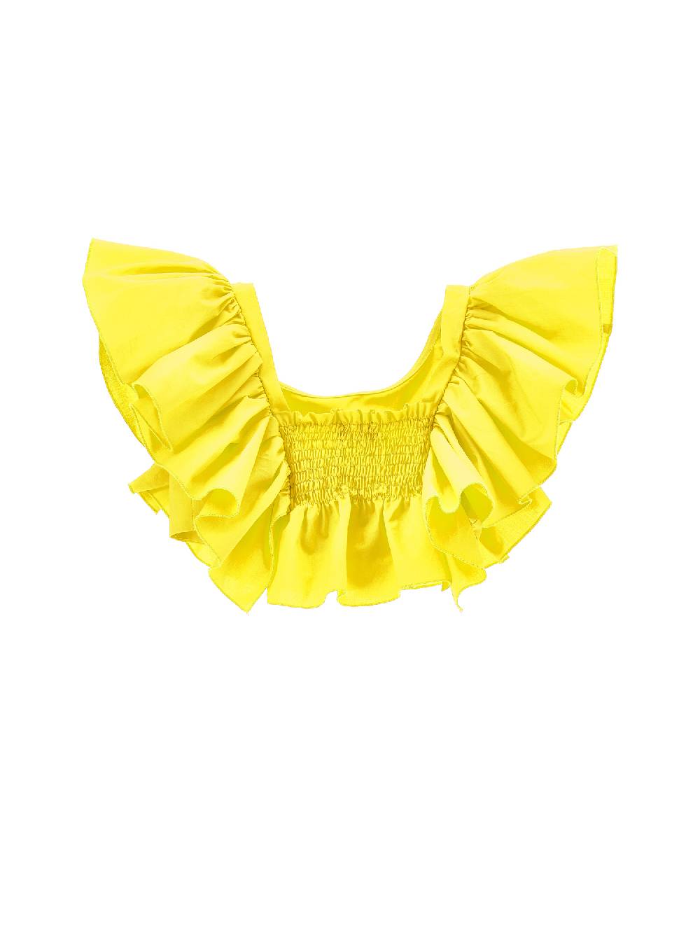 Monnalisa Top Popeline Con Volants