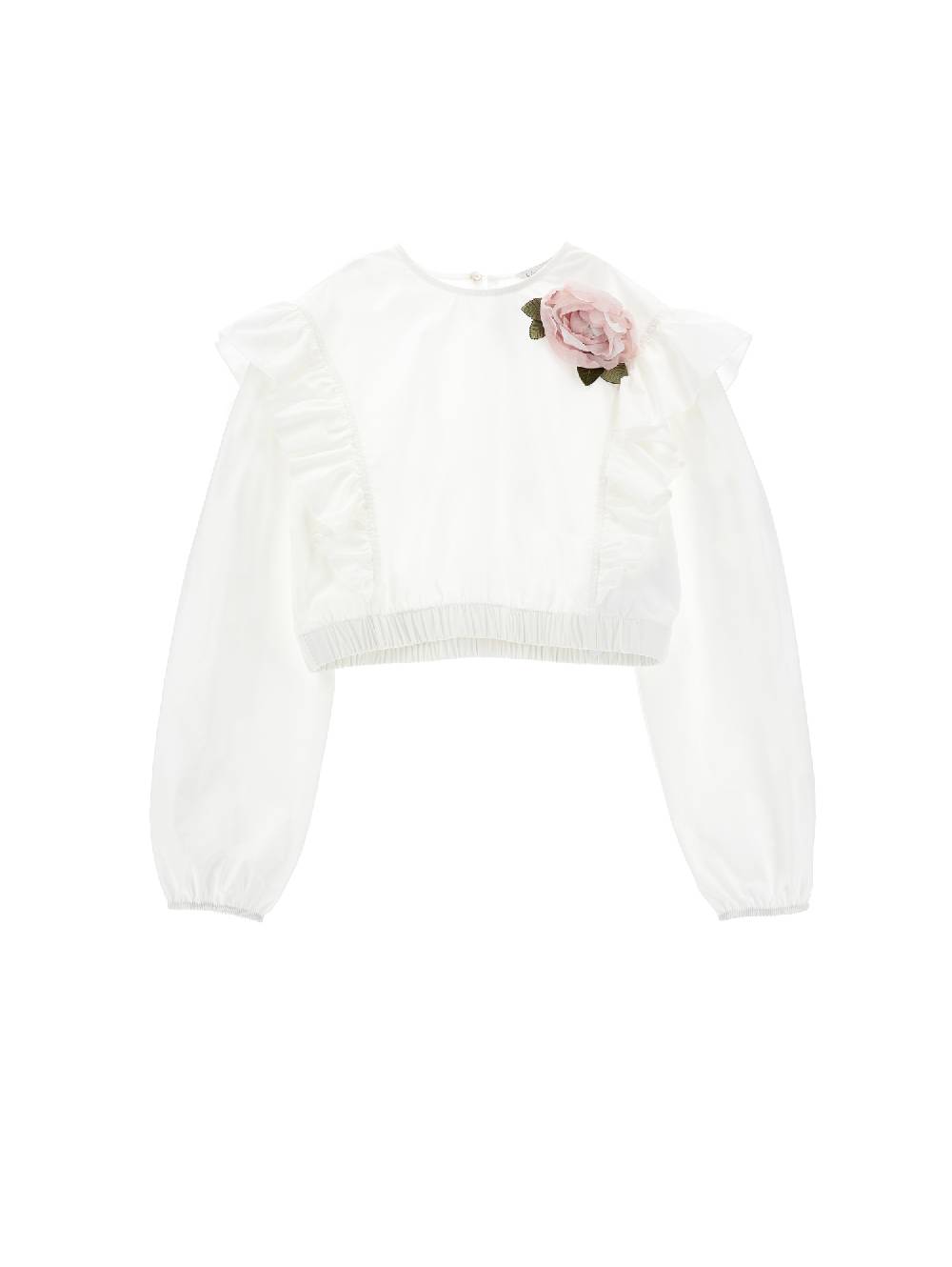 Monnalisa Top popeline rosa