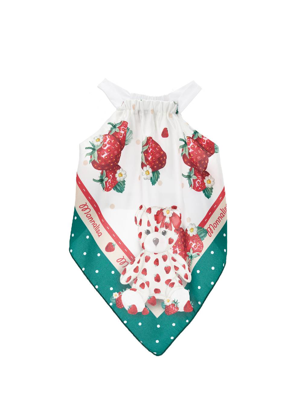 Monnalisa Top raso stampato