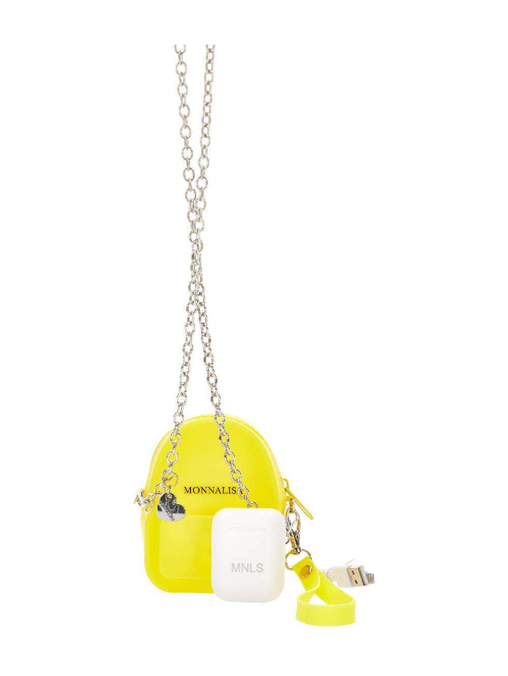 Monnalisa Tracolla PVC con headphones