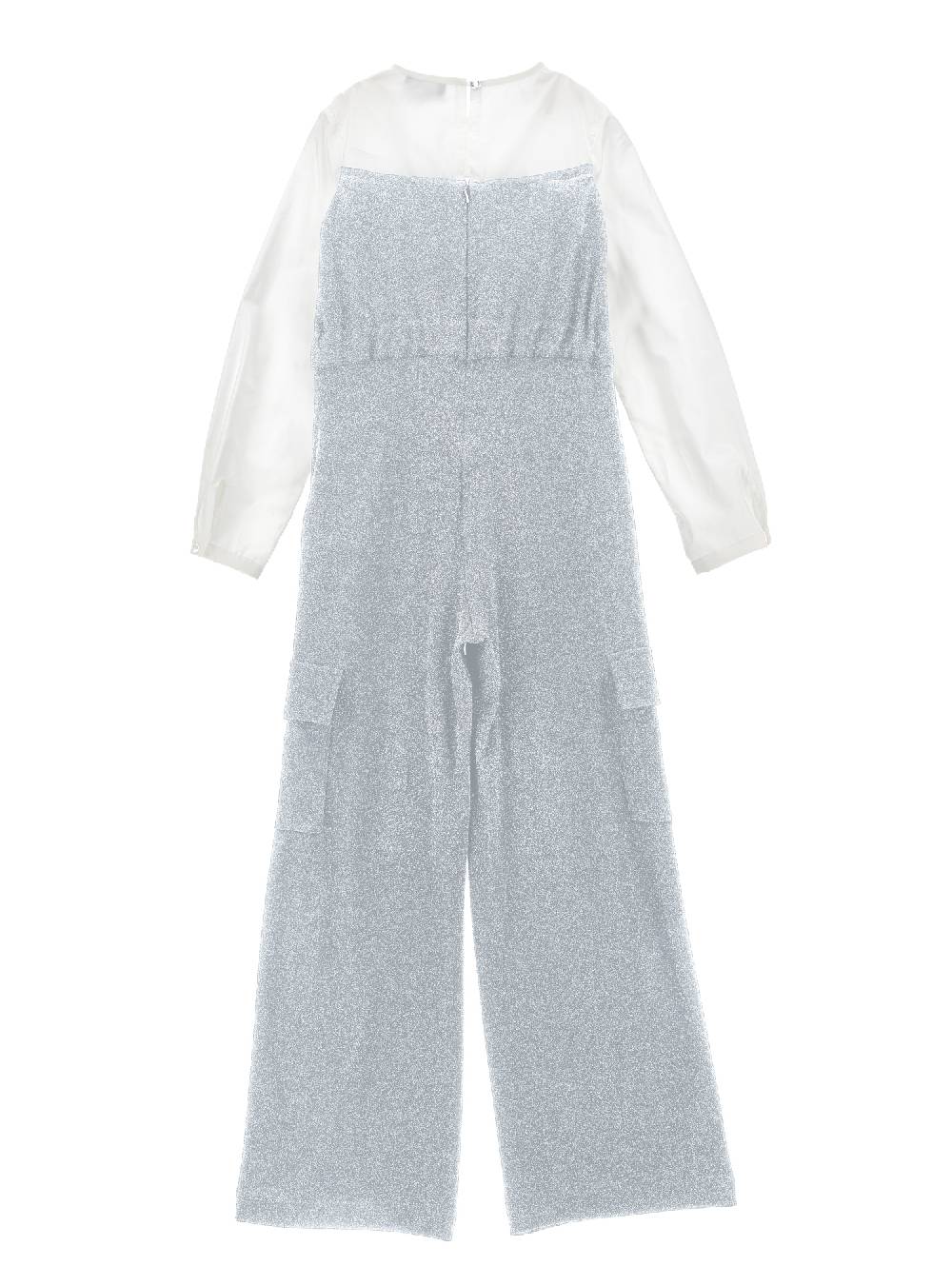 Monnalisa Tuta Intera Glitter Bicolor