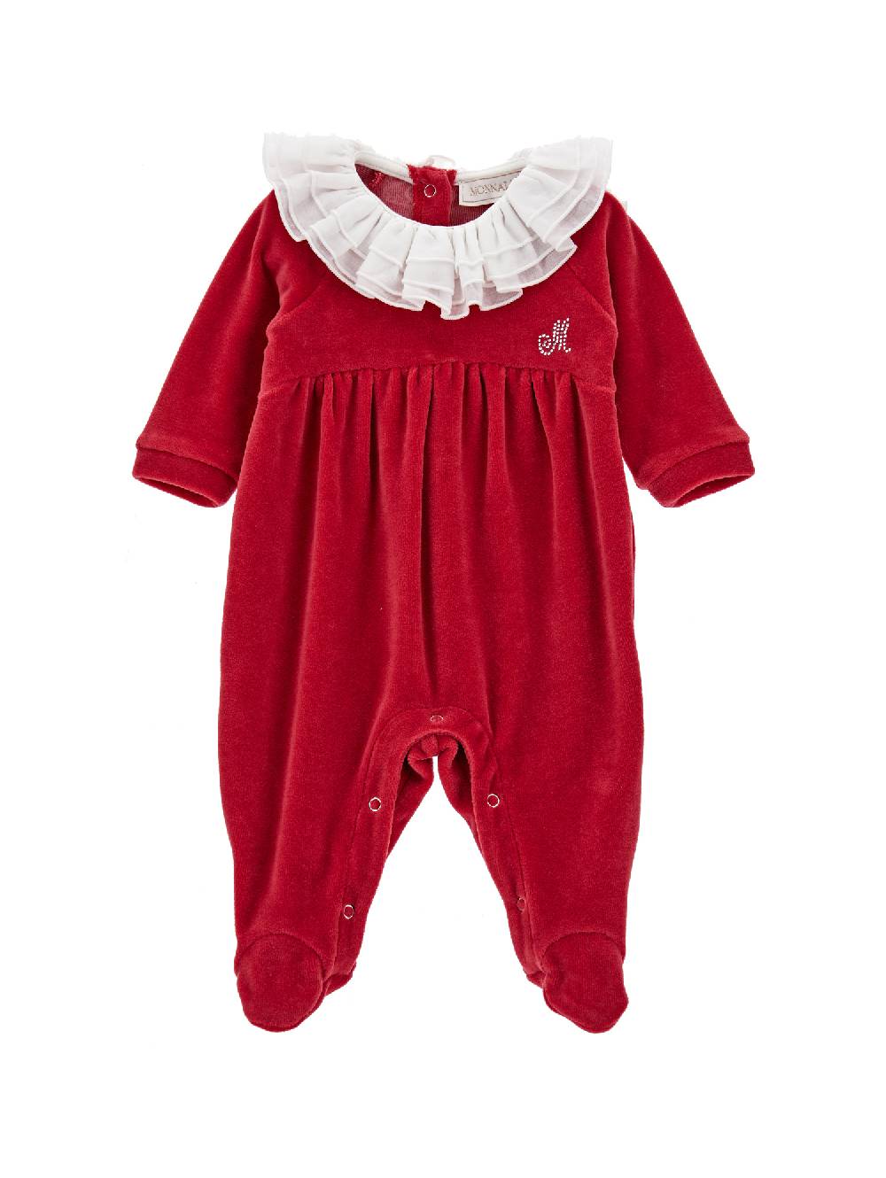 Monnalisa Tutina ciniglia con colletto mussola