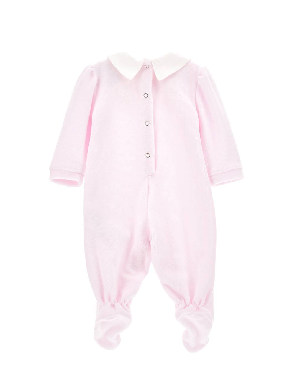 Monnalisa Tutina Ciniglia Con Doppio Colletto