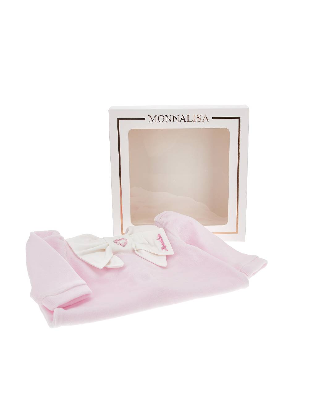 Monnalisa Tutina ciniglia con doppio colletto