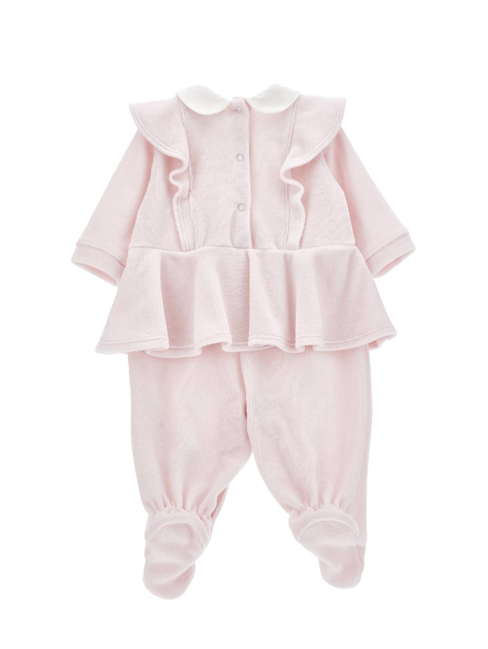 Monnalisa Tutina Ciniglia Con Plastron