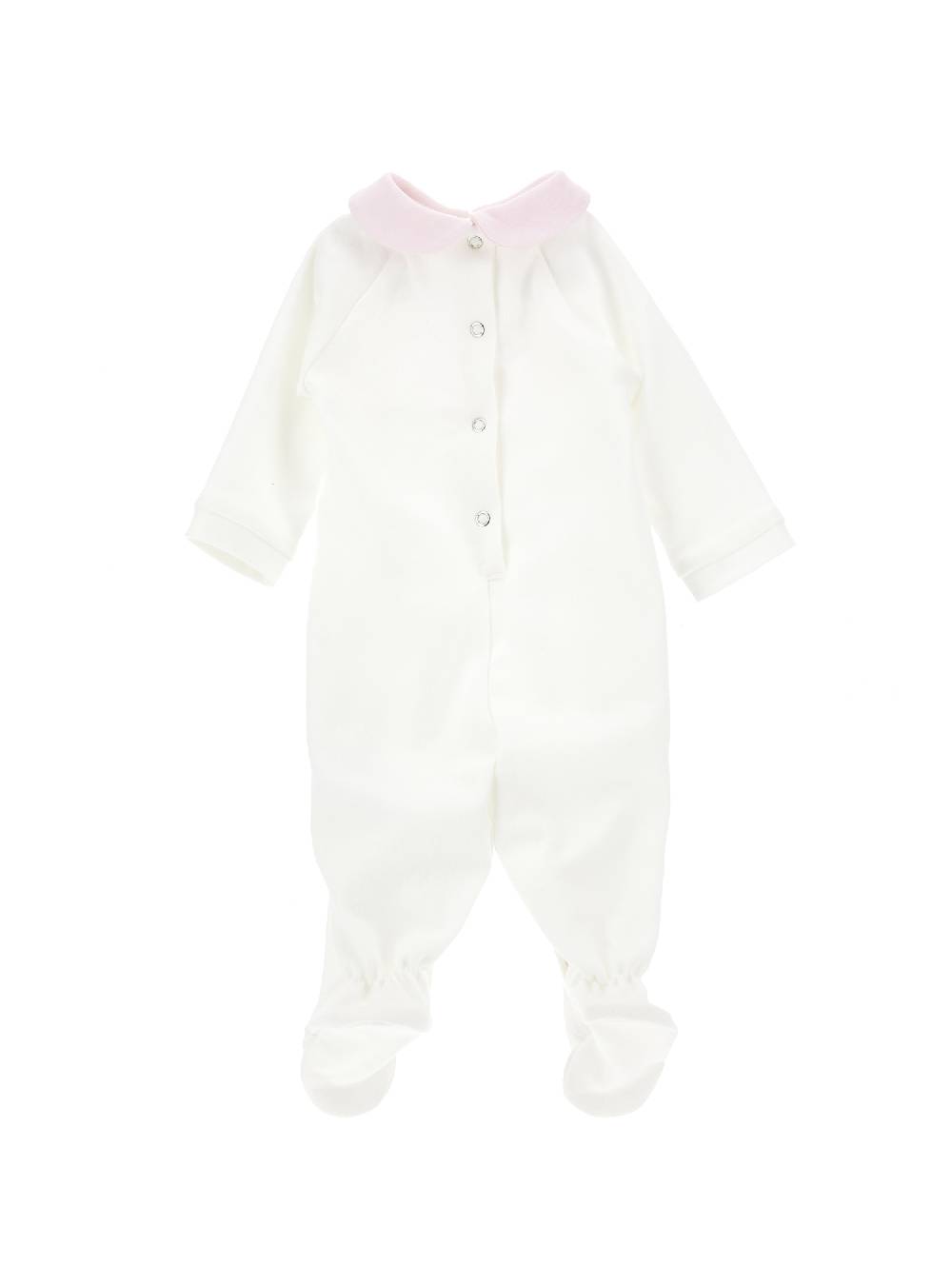 Monnalisa Tutina Con Colletto Stampa Cristalli