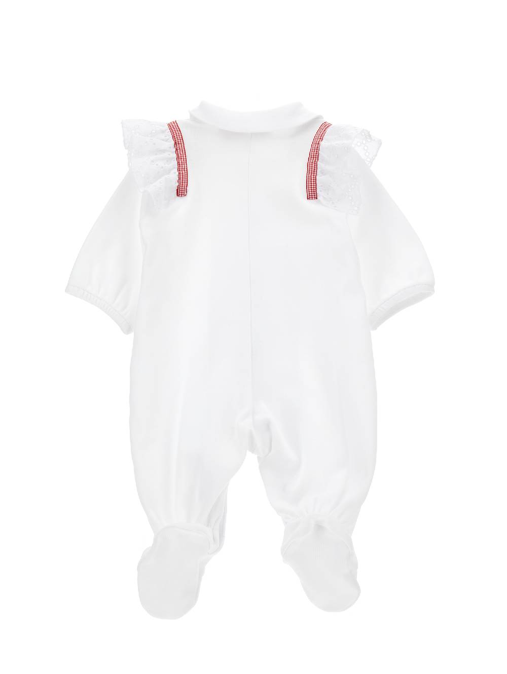 Monnalisa Tutina Cotone Con Collettino