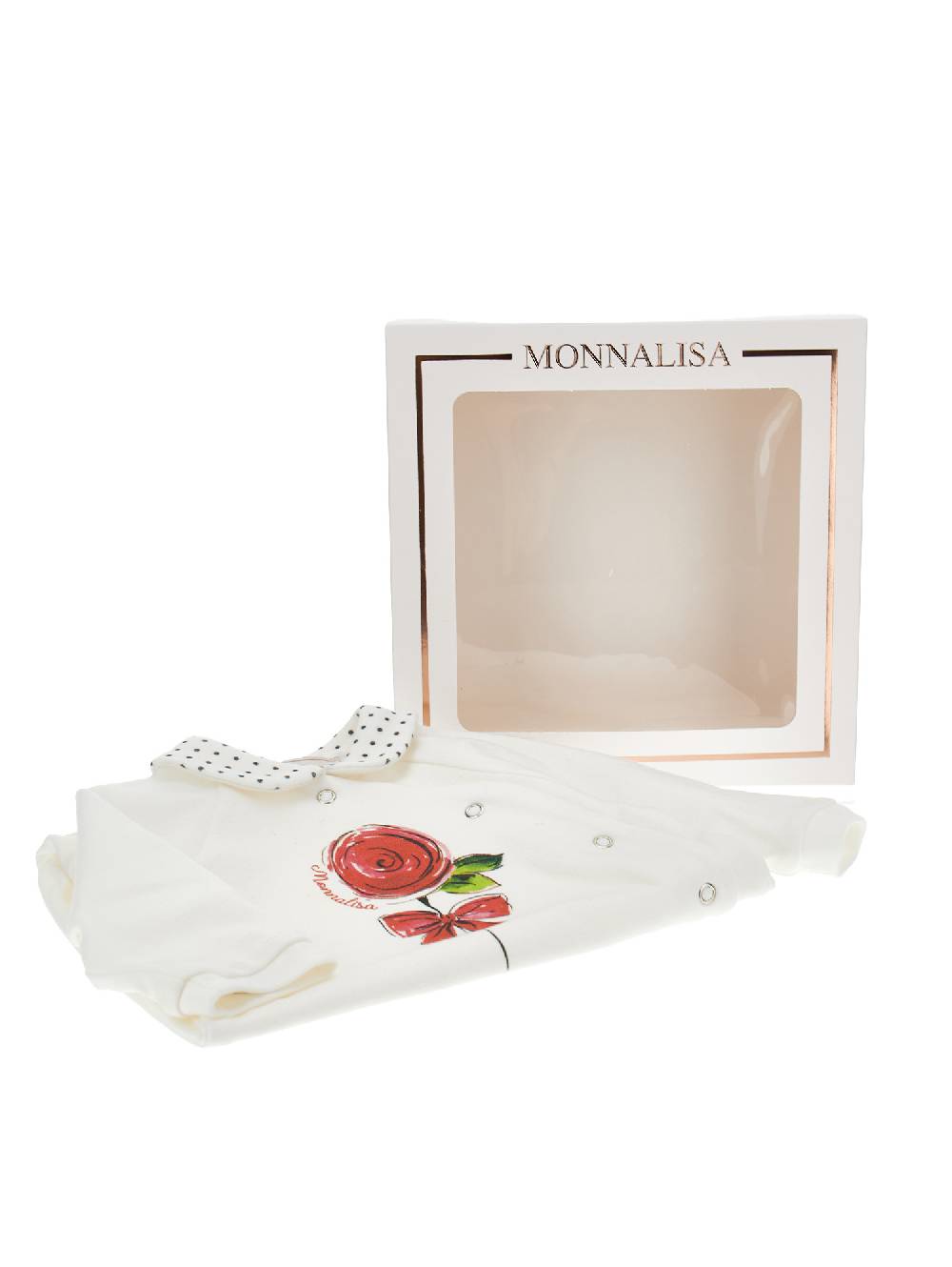 Monnalisa Tutina cotone con colletto