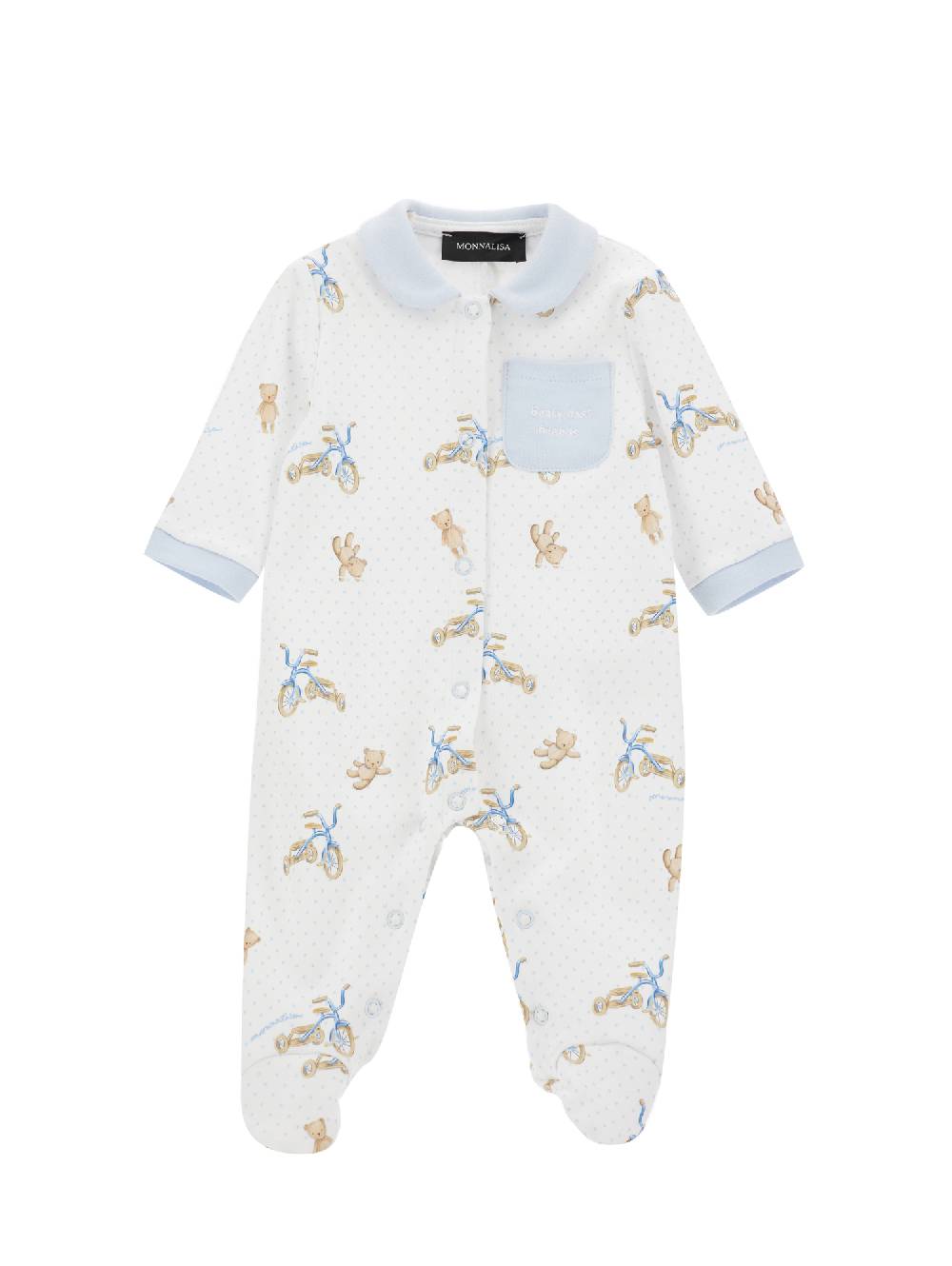 Monnalisa Tutina cotone "ride with you"