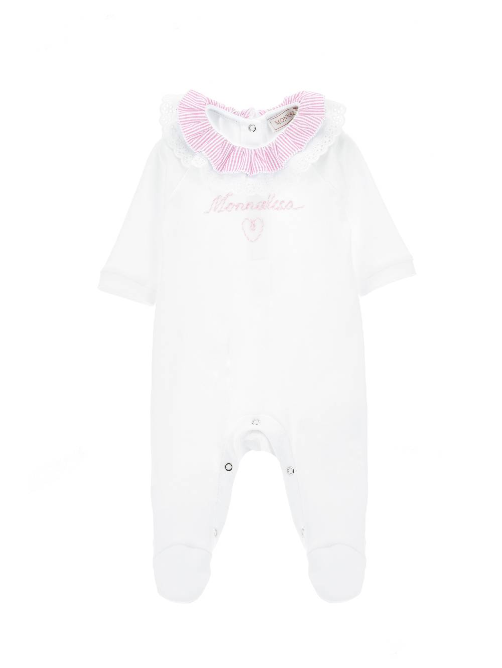 Monnalisa Tutina cotone sangallo Minnie