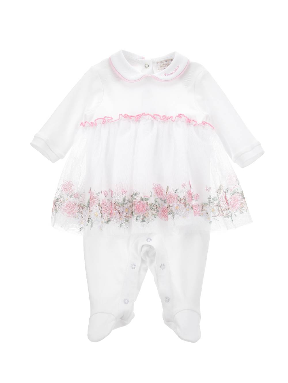 Monnalisa Tutina cotone tutù floreale