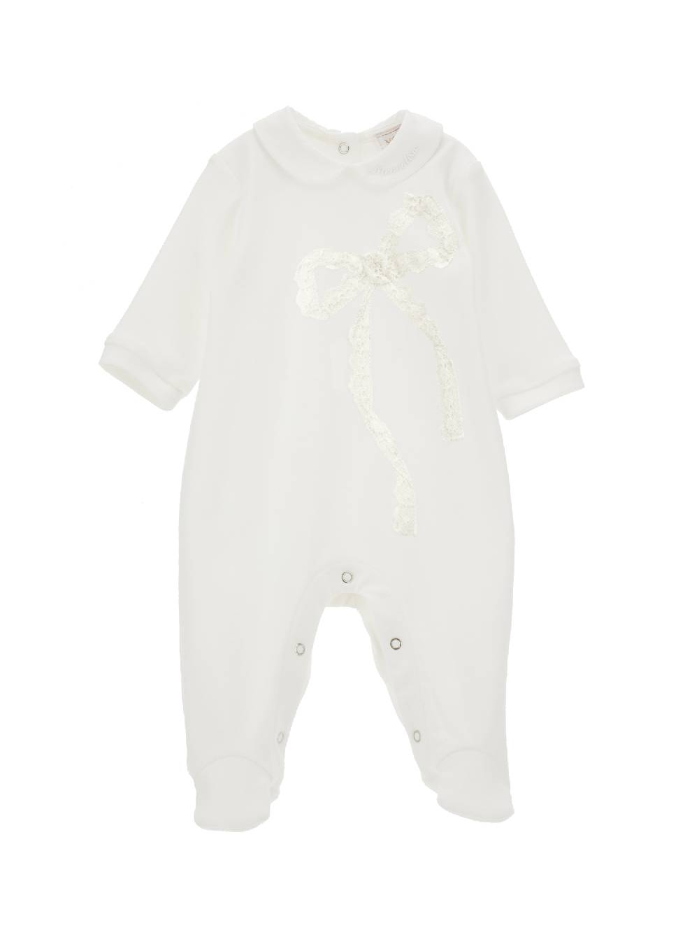 Monnalisa Tutina intera con fiocco in pizzo