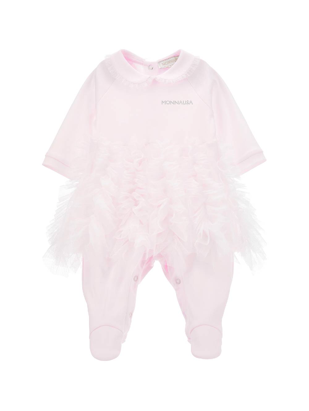 Monnalisa Tutina intera con gonna rouches