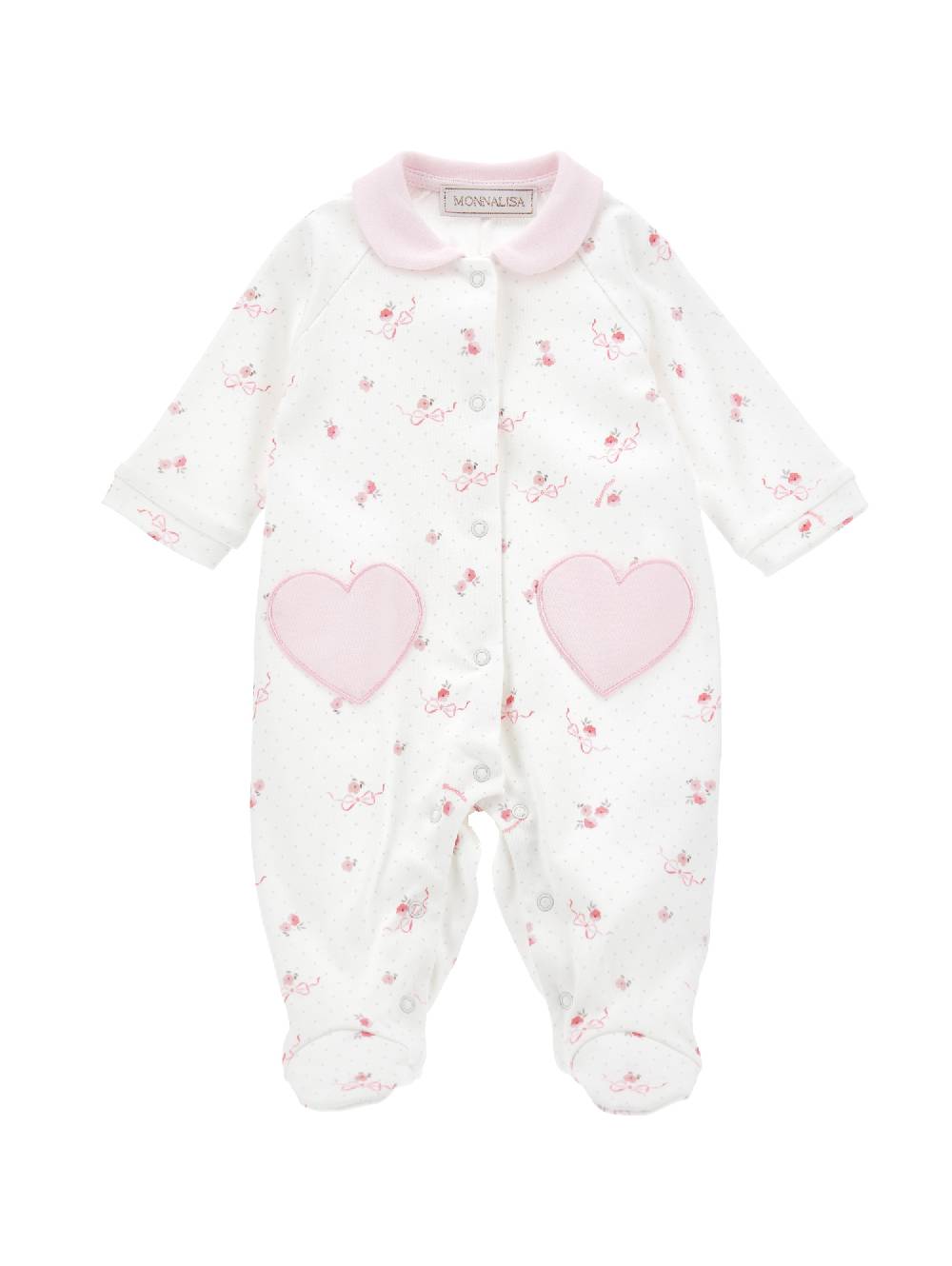 Monnalisa Tutina intera cotone fantasia