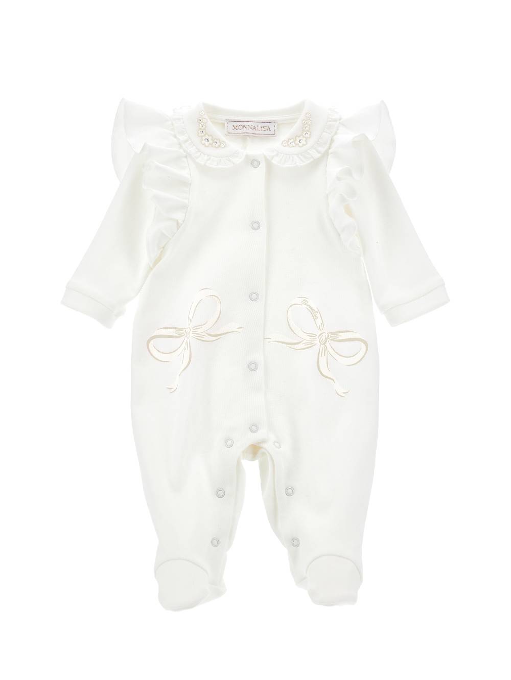 Monnalisa Tutina intera fiocchi e rouches