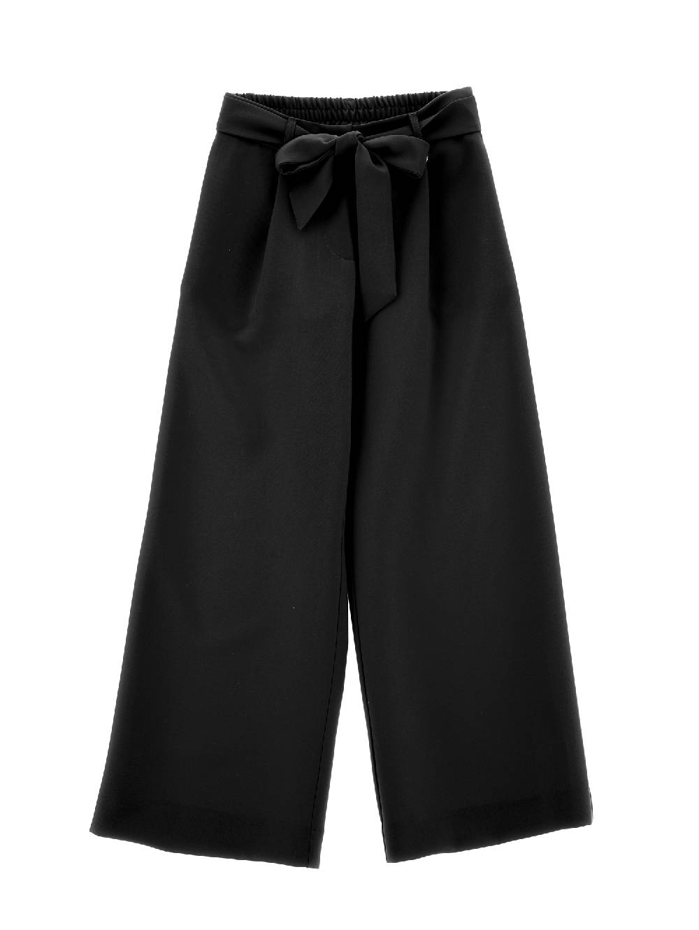 Monnalisa Pantaloni frescolana con bottone gioiello