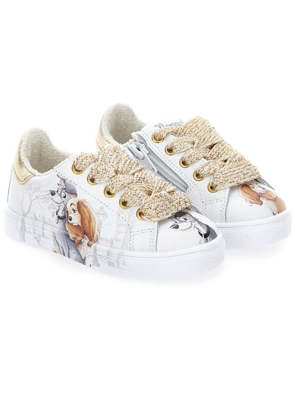 Monnalisa Scarpe Modello Tennis Lilli E Il Vagabondo