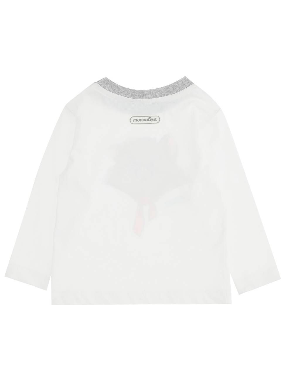 Monnalisa T-shirt Cotone Maniche Lunghe Aristogatti