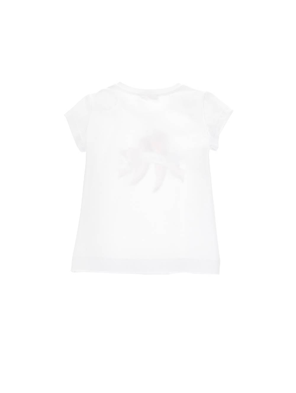 Monnalisa T-shirt Cotone Organico Stampa Peperoncino