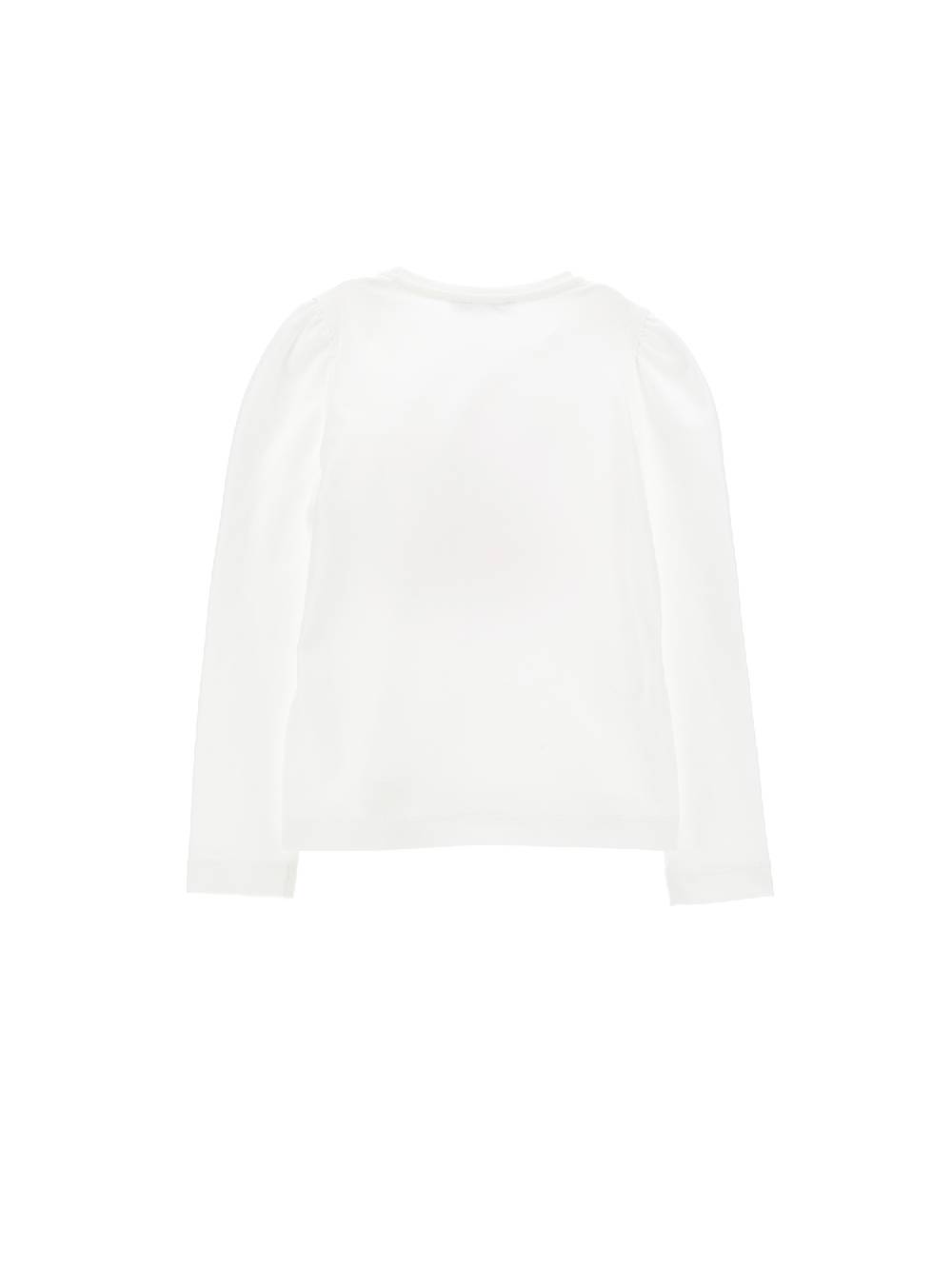 Monnalisa T-shirt Jersey Manica Lunga Stampa Ballerina