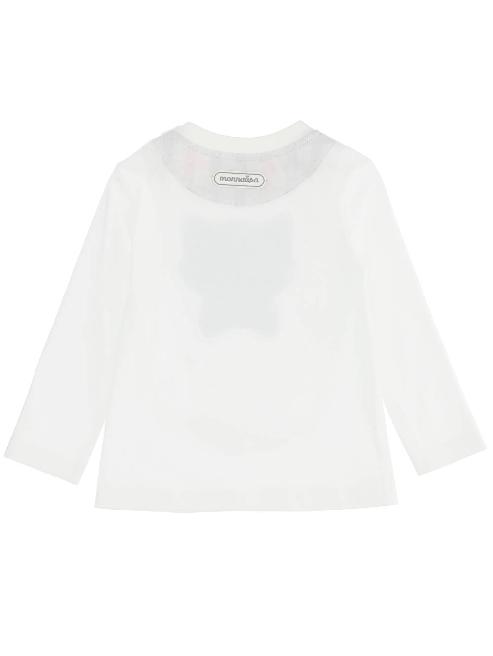 Monnalisa T-shirt Jersey Maniche Lunghe Aristogatti