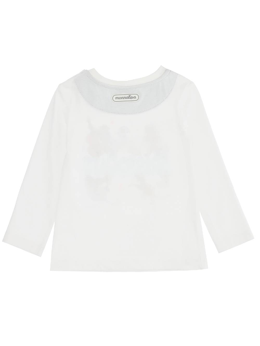Monnalisa T-shirt Jersey Maniche Lunghe Aristogatti
