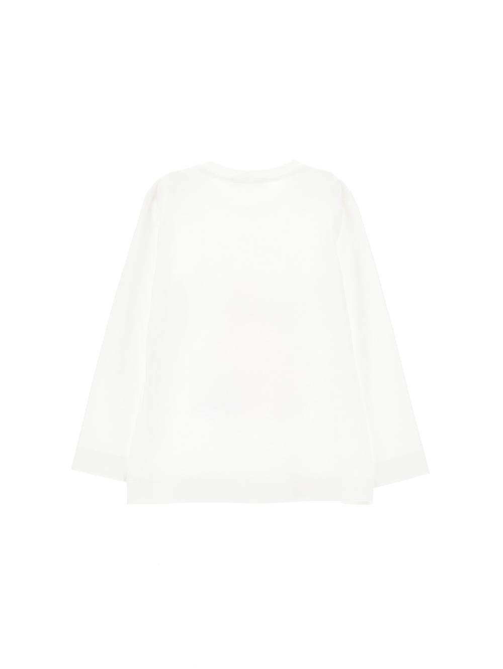 Monnalisa T-shirt Jersey Maniche Lunghe Stampa Ragazza