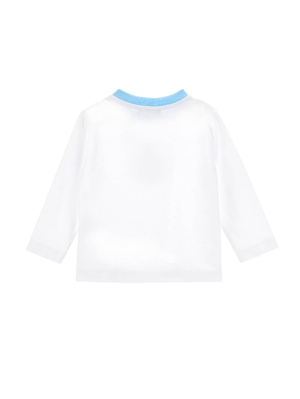 Monnalisa T-shirt Jersey Stampa Earth Maniche Lunghe