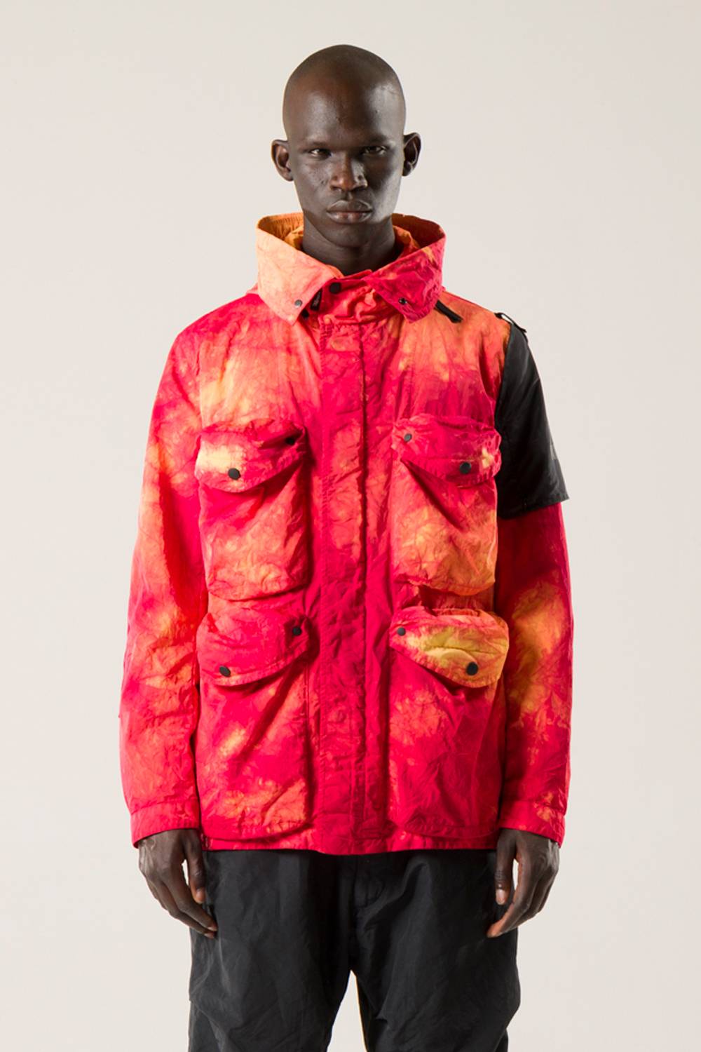 NemeN NMN_E22225_011 [TAPS TIE DYE MULTI-POCKET JKT]