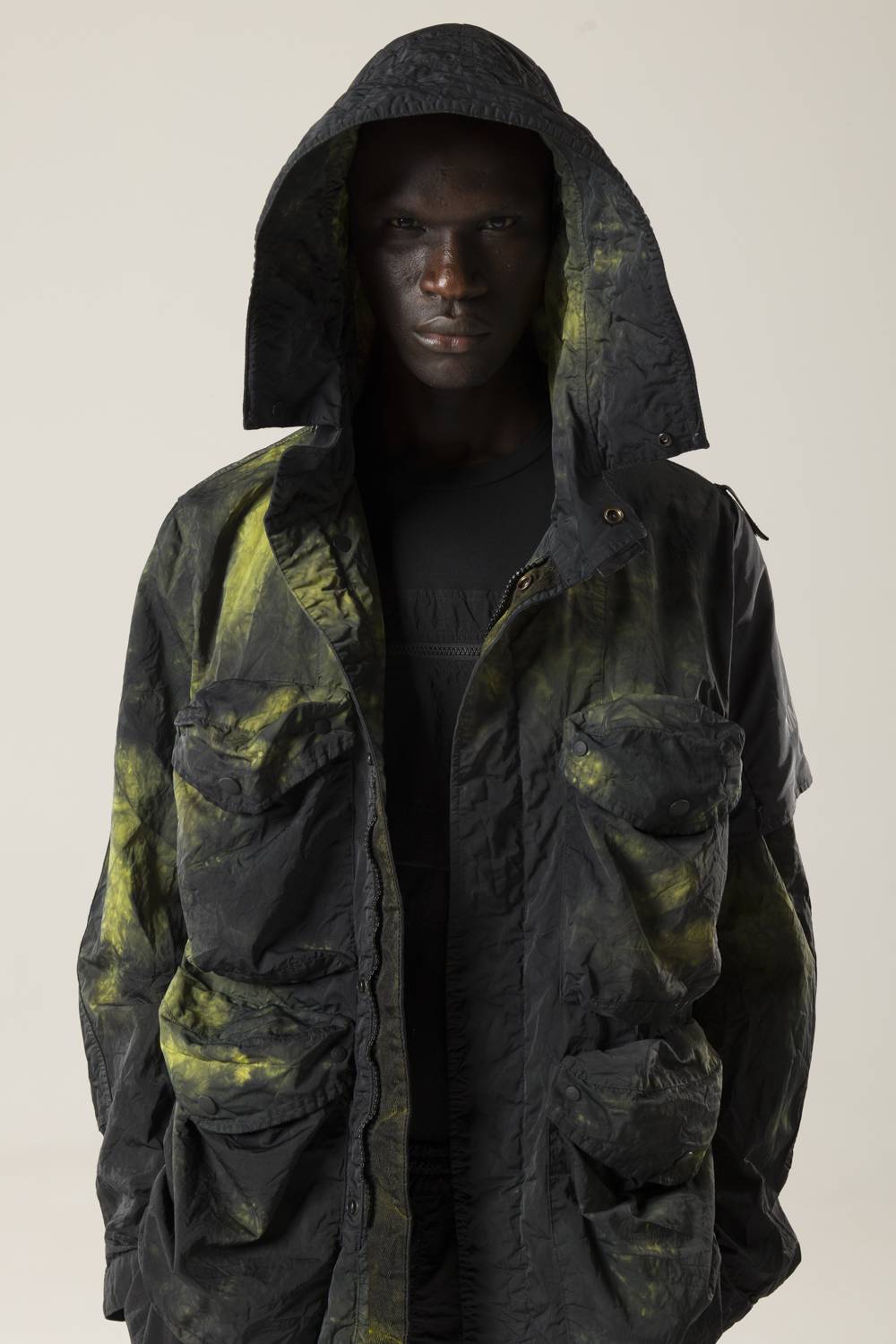 NemeN NMN_E22225_158 [TAPS TIE DYE MULTI-POCKET JKT]