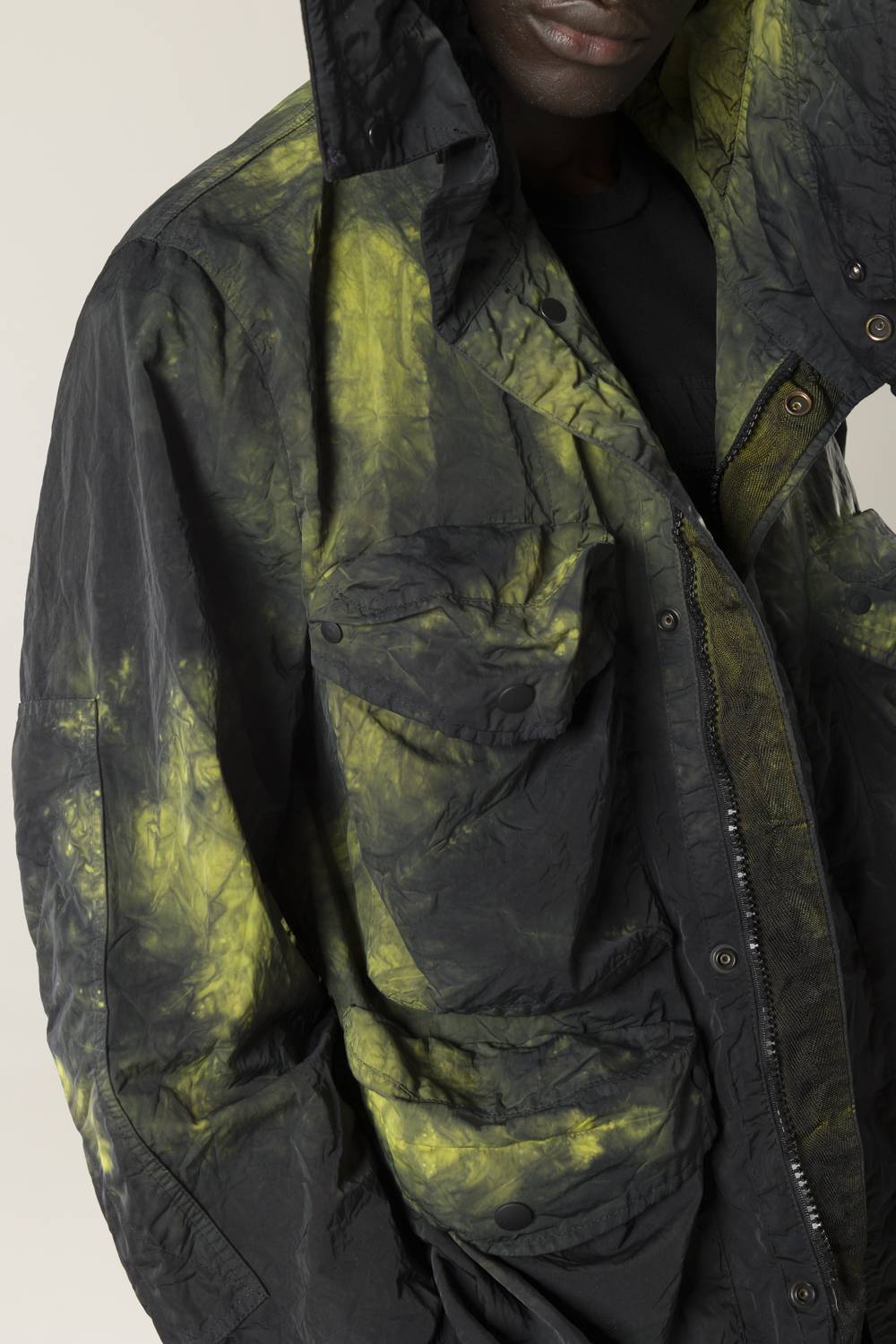 NemeN NMN_E22225_158 [TAPS TIE DYE MULTI-POCKET JKT]