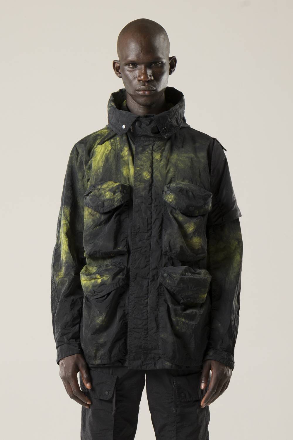 NemeN NMN_E22225_158 [TAPS TIE DYE MULTI-POCKET JKT]