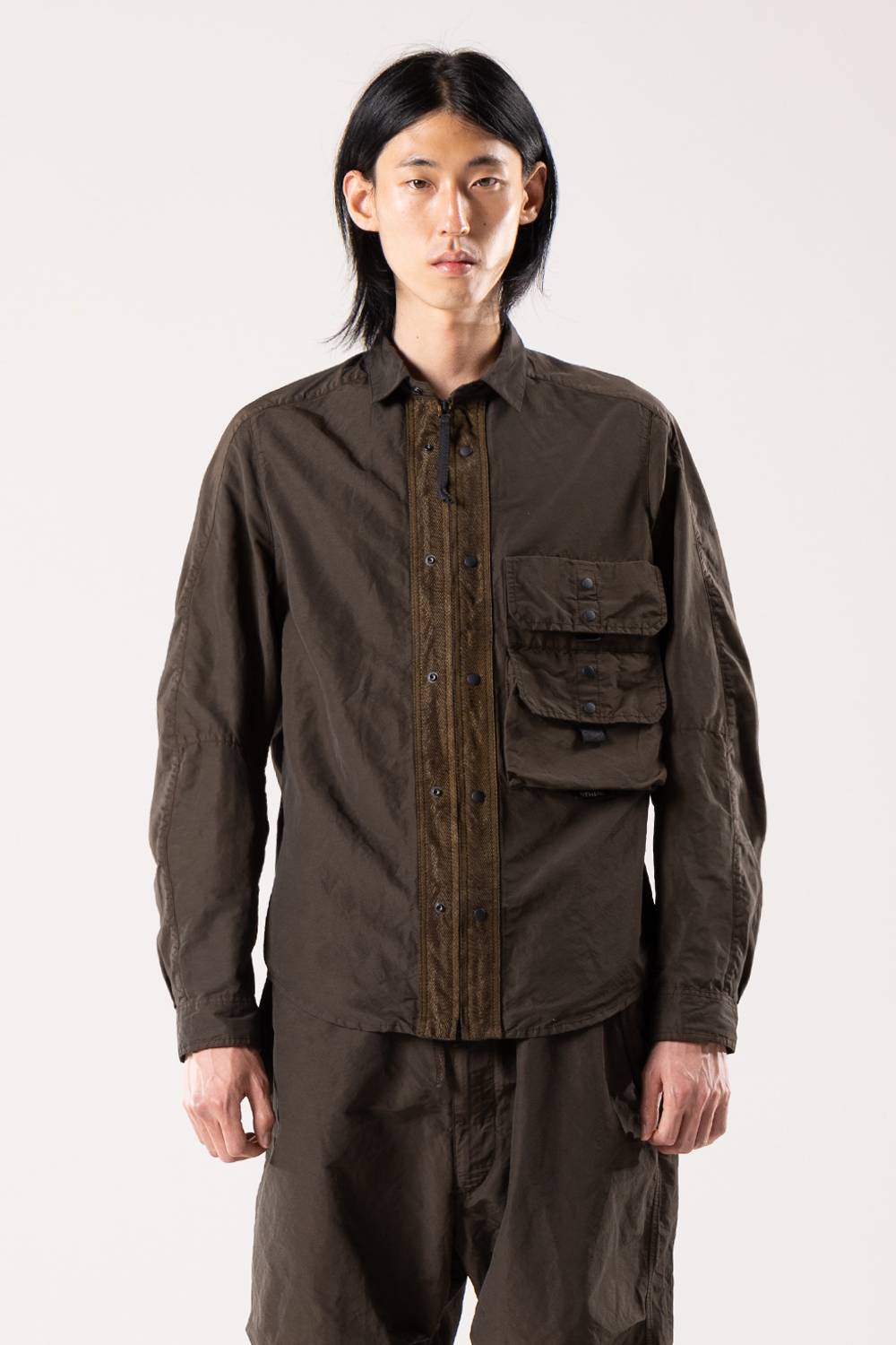 NemeN NMN_E22230_181 [CLEO ZIPPED CARGO SHIRT]
