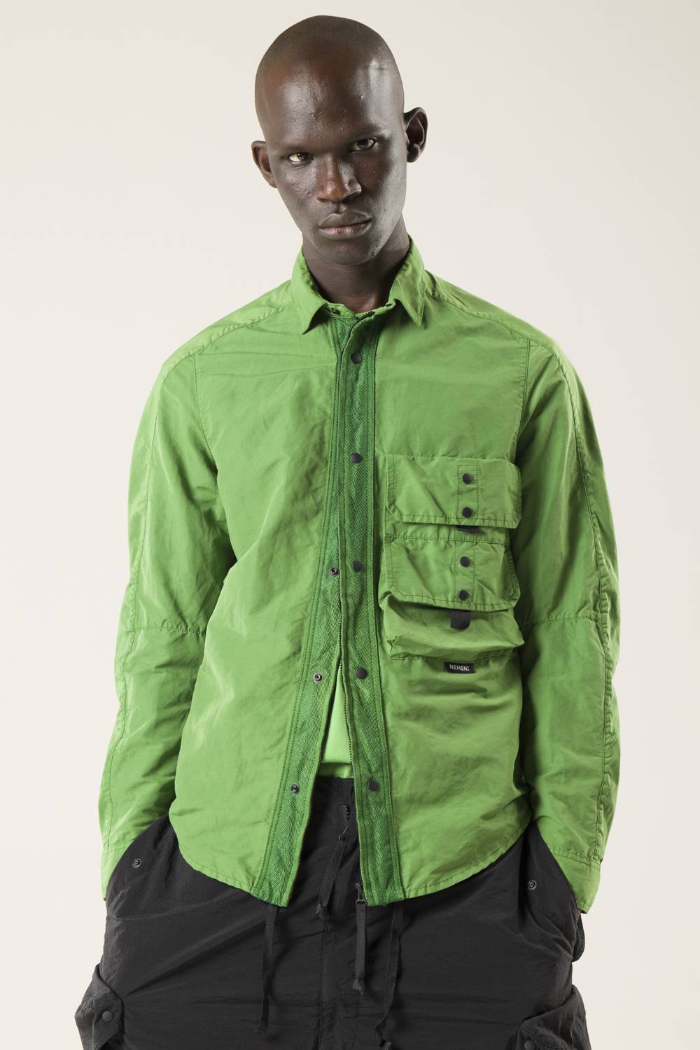 NemeN NMN_E22230_206 [CLEO ZIPPED CARGO SHIRT]