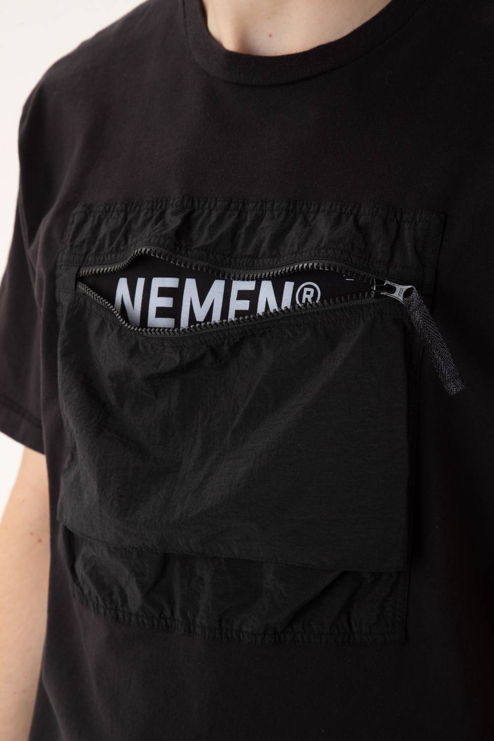 NemeN NMN_E23152T_111 [KEL – CHEST POCKET TSHIRT]