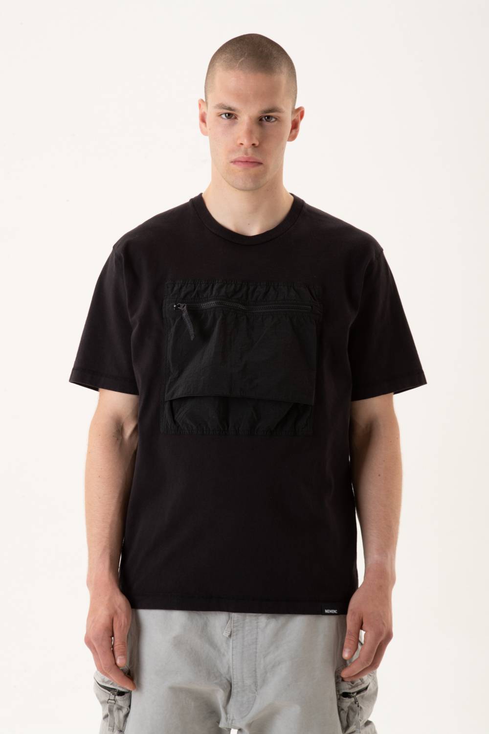 NemeN NMN_E23152T_111 [KEL – CHEST POCKET TSHIRT]