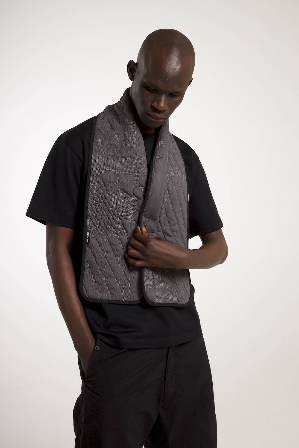 NemeN NMN_I22006AC_170 [HYPERLINES SCARF]