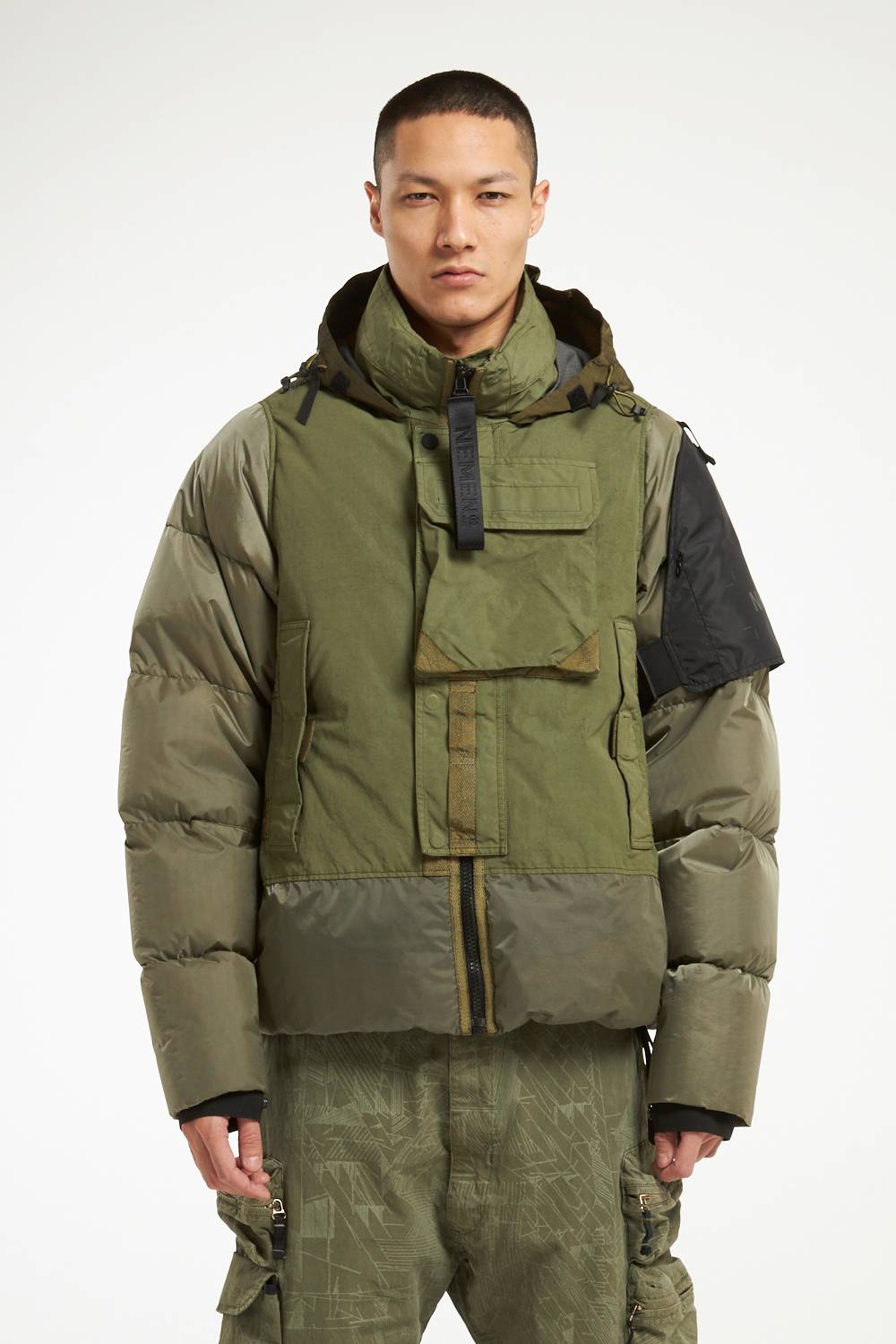 NemeN NMN_I22240_201 [ARMY – MULTIFABRIC DOWN JKT]