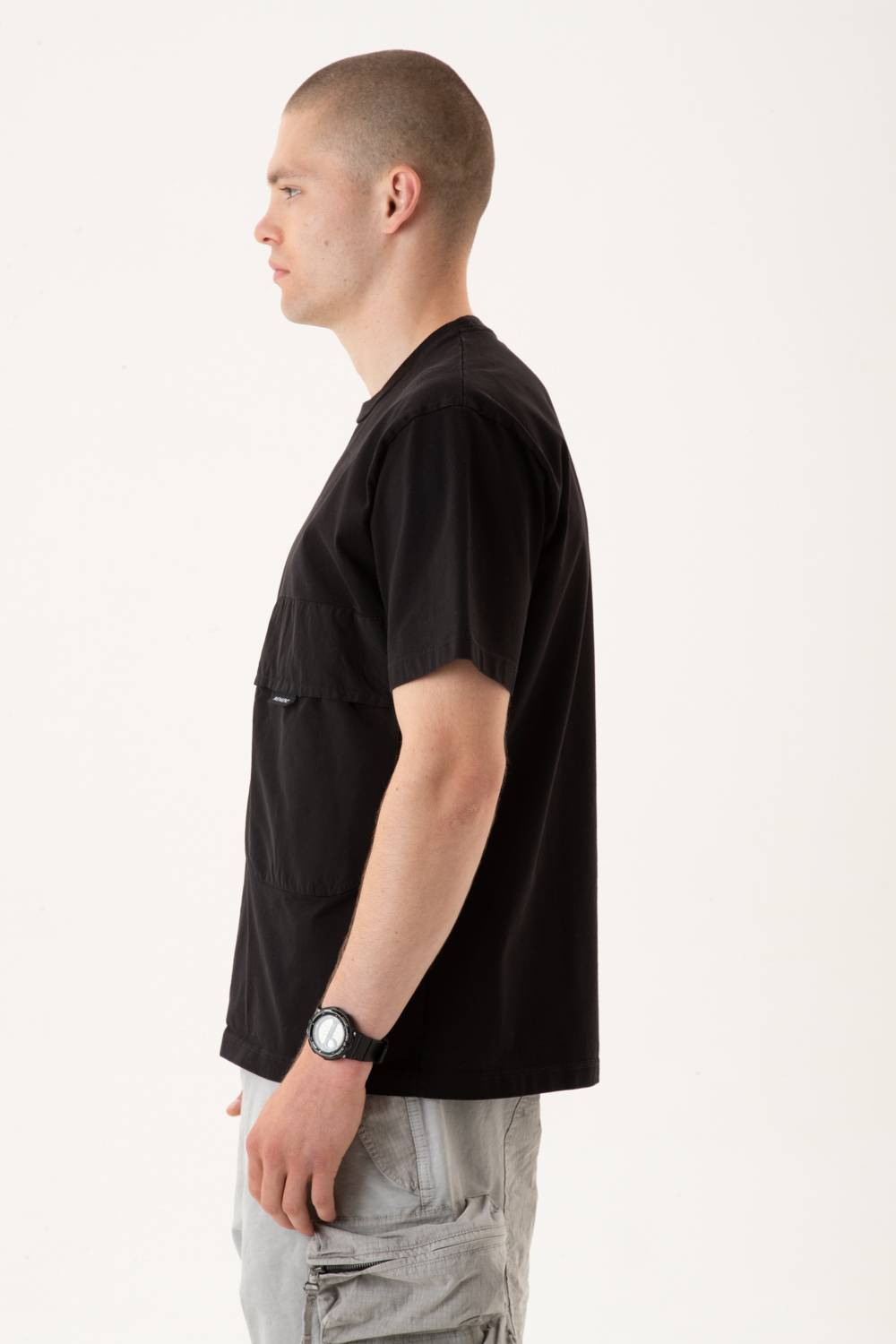 NemeN NMN_E23151T_111 [ASH JUMBO POCKET COMPACT TSHIRT]