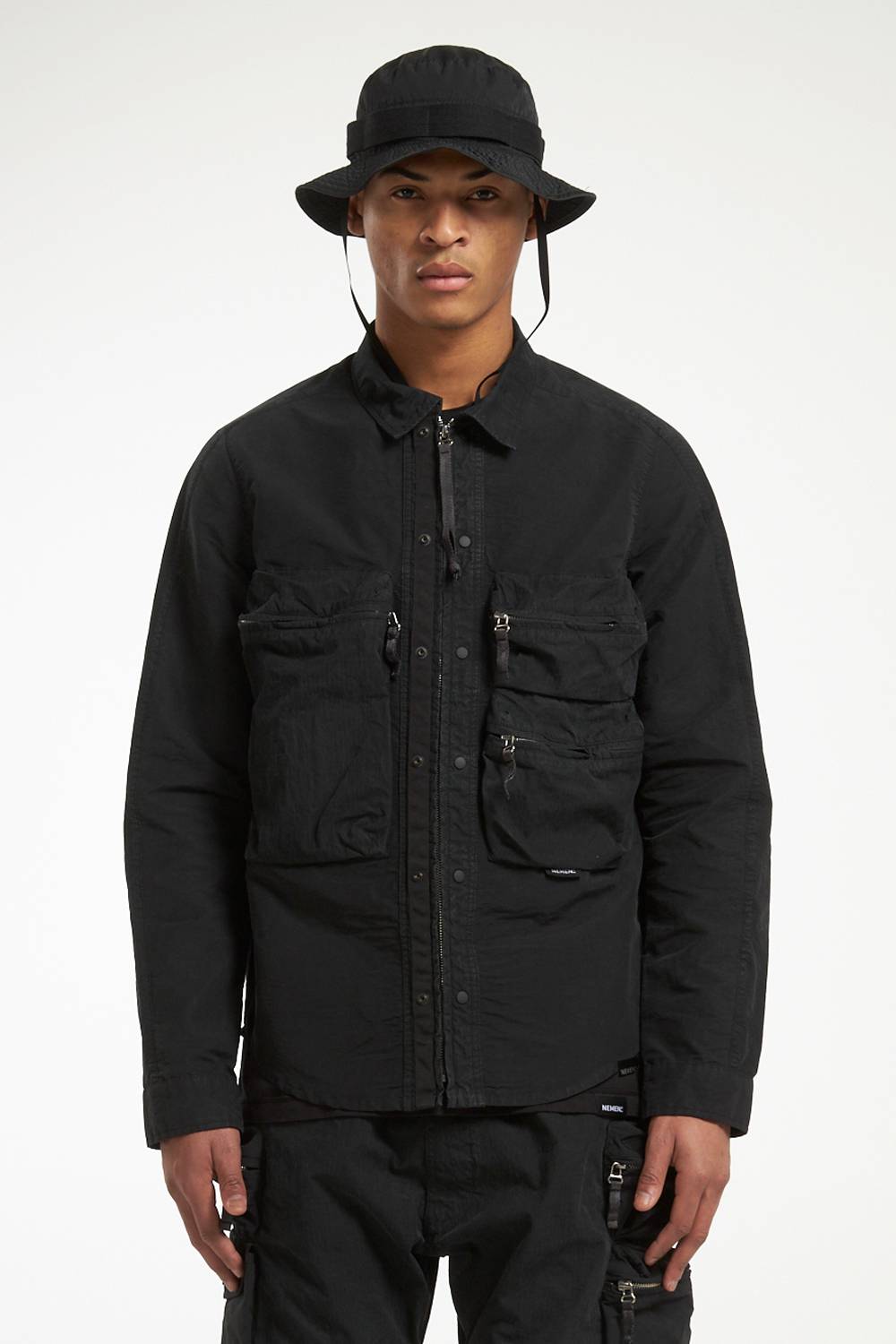 NemeN NMN_E23225/1_111 [TATS ZIPPED PARACHUTE OVERSHIRT]