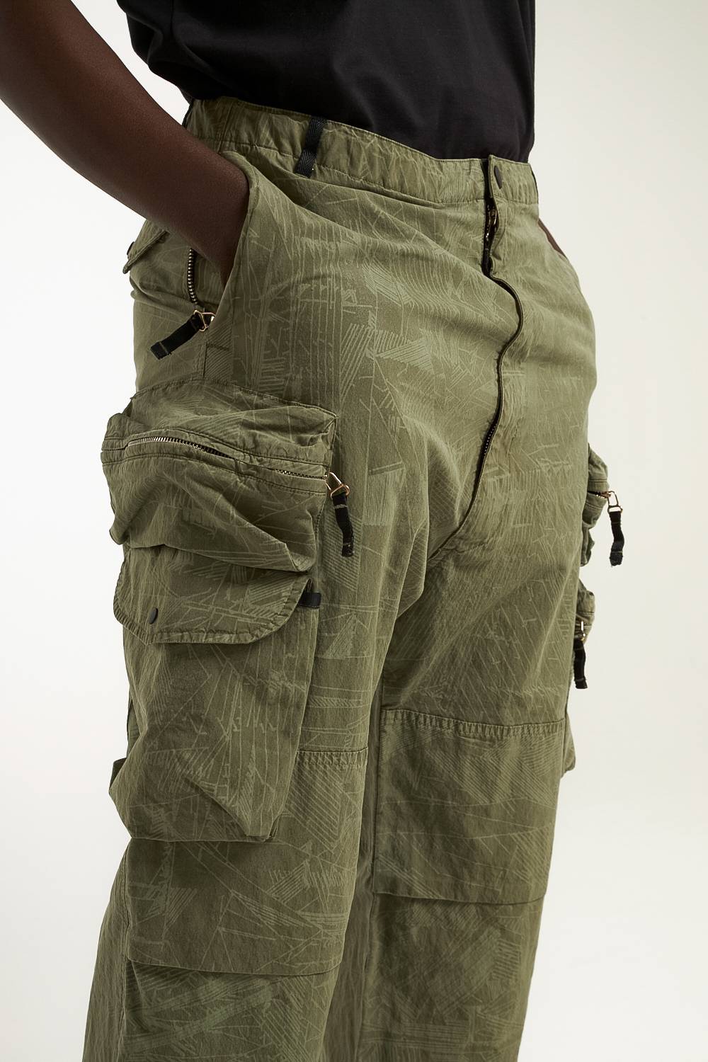 NemeN NMN_I22039P/1_177 [JAVA MULTIPOCKET PARACHUTE PANT]