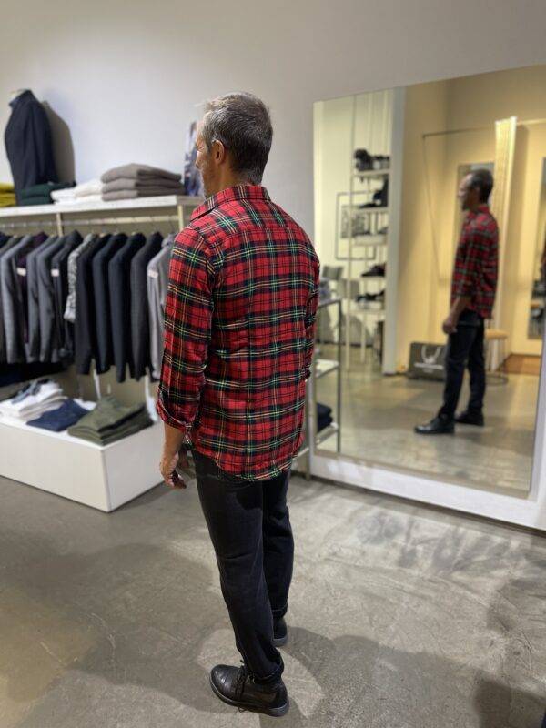 JCM Jey Coleman Camicia Uomo In Cotone Flanellato, Di Biasi